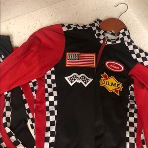 Race car driver costume racecar one piece🏁❤️